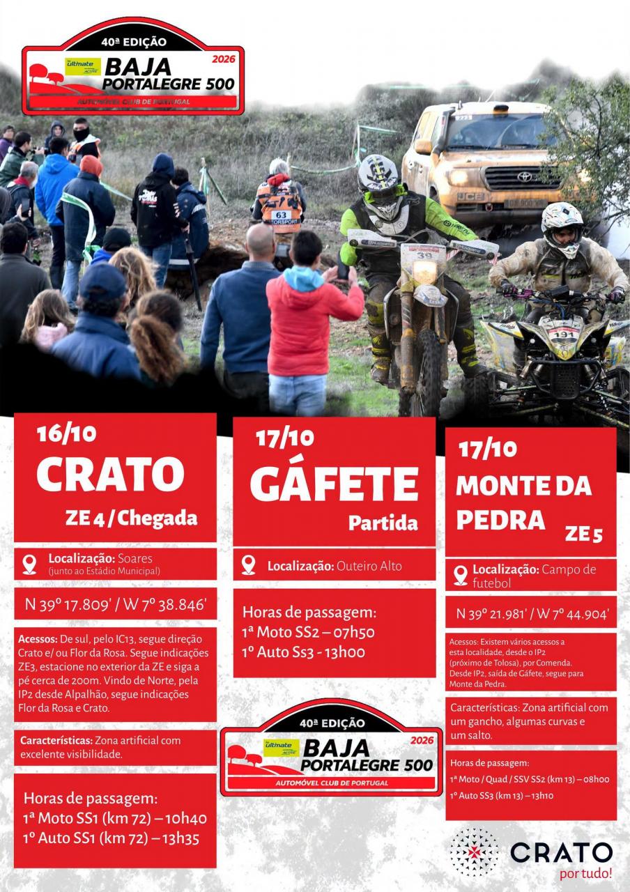 40&ordf; Edi&ccedil;&atilde;o da Baja Portalegre 500