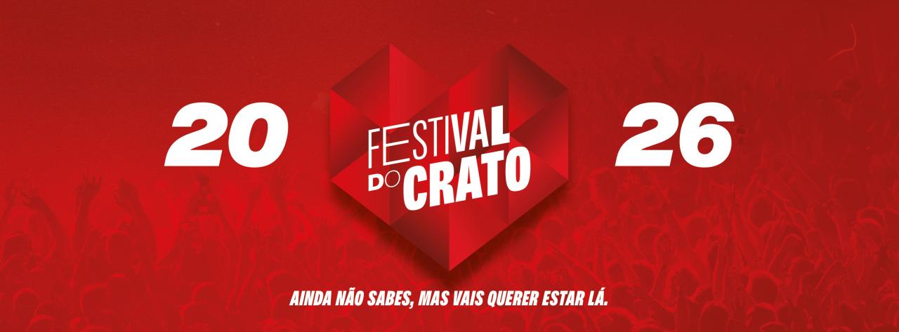 FESTIVAL DO  CRATO - Marque j&aacute; na sua agenda: Festival do Crato 2026 de 26 a 29 de agosto.